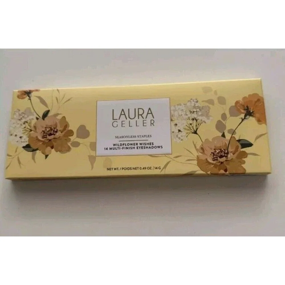 Laura Geller Seasonless Staples Wildflower Wishes Eyeshadow Palette 14 Shades
